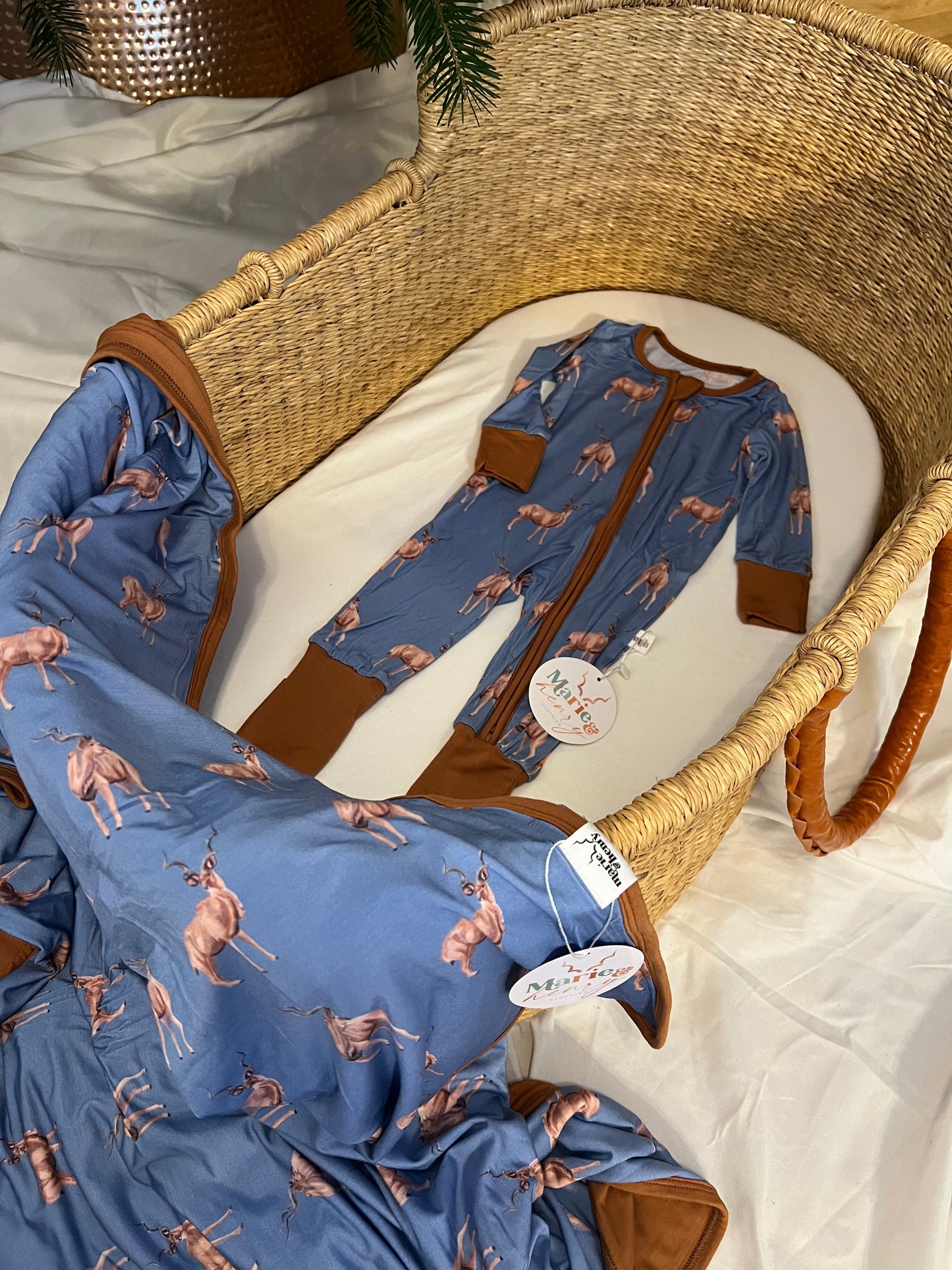 Grey Ghost Zip Romper