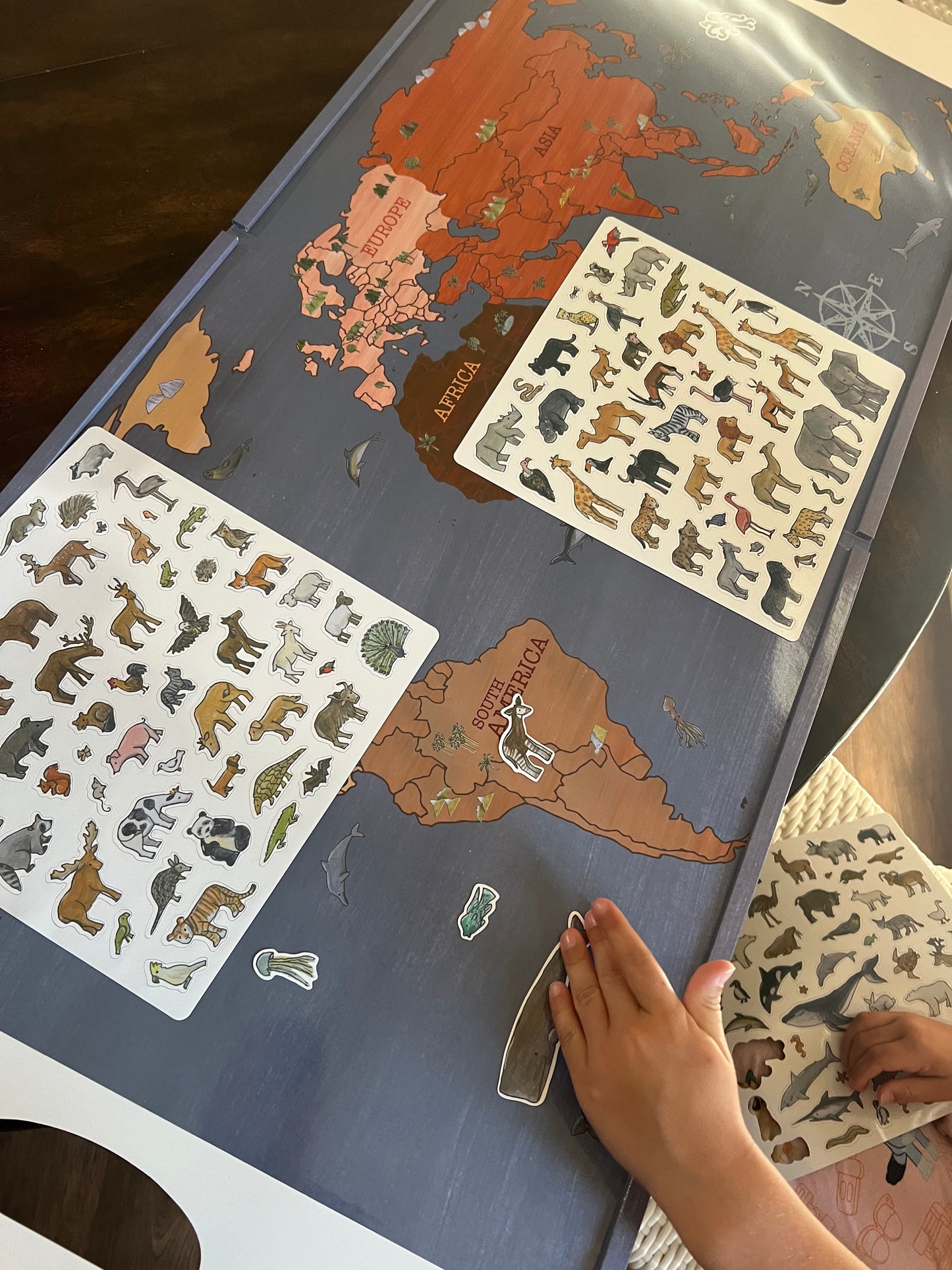 Animals of the World GIANT Map
