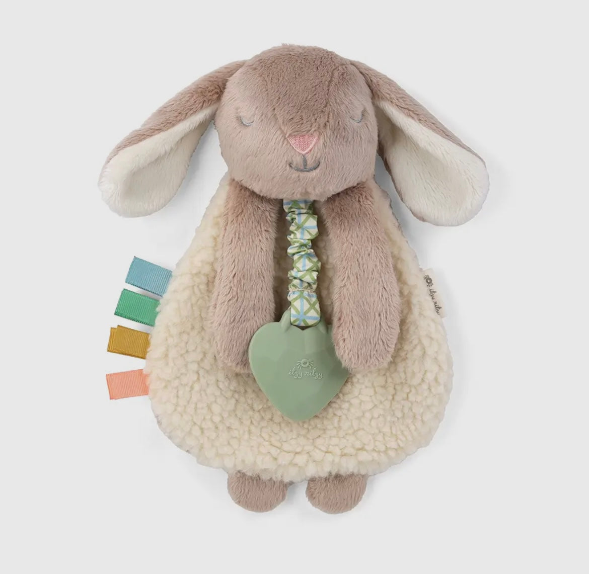 Bunny Lovey Plush & Teether