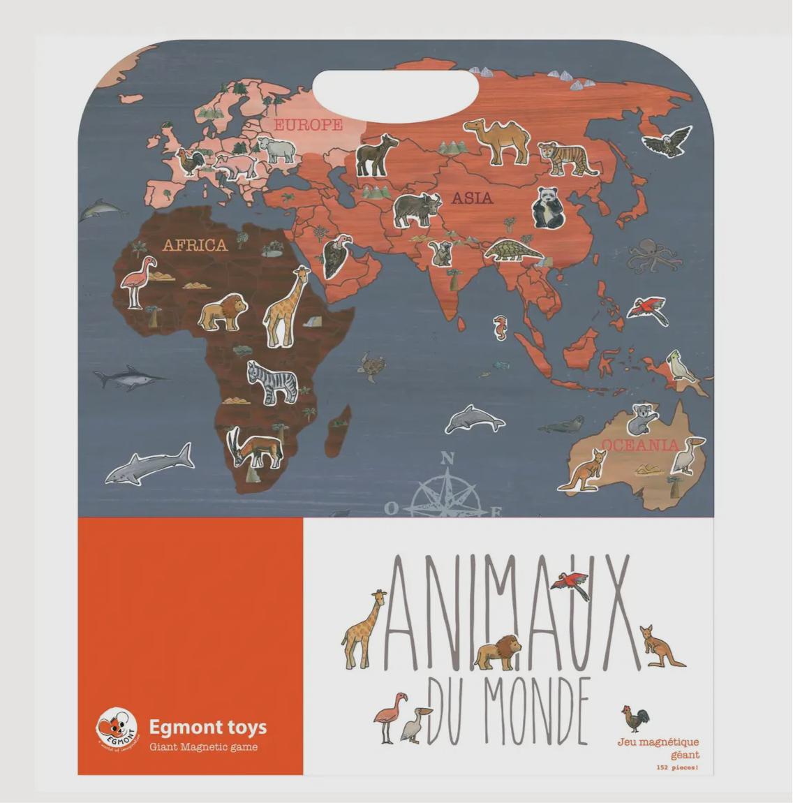 Animals of the World GIANT Map