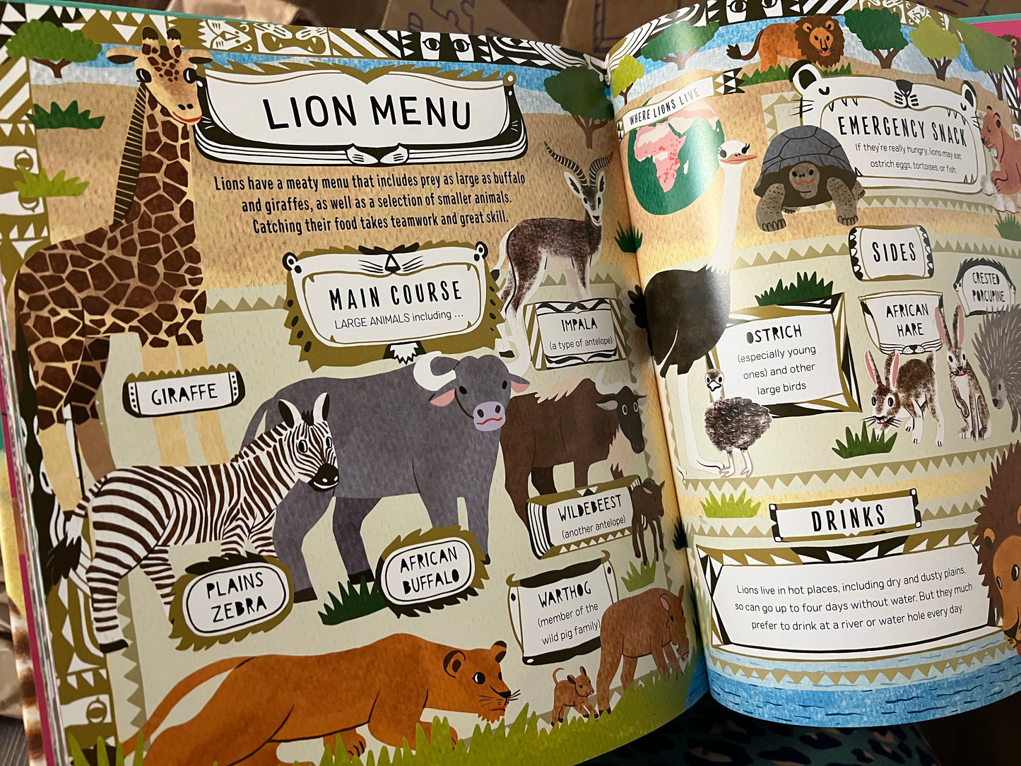 Menus for Meerkats Book