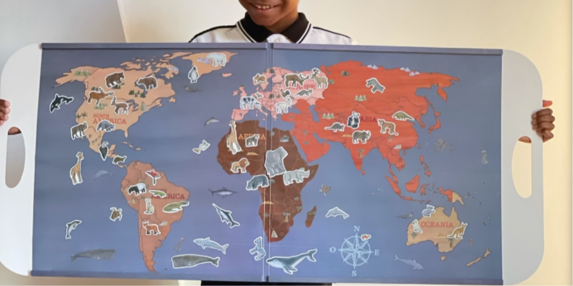 Animals of the World GIANT Map