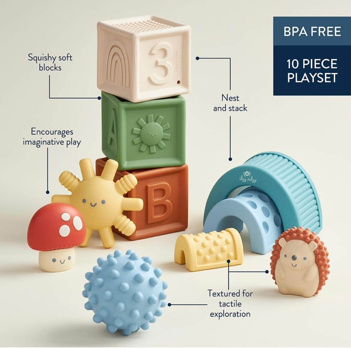Sensory Blocks & Friends Set
