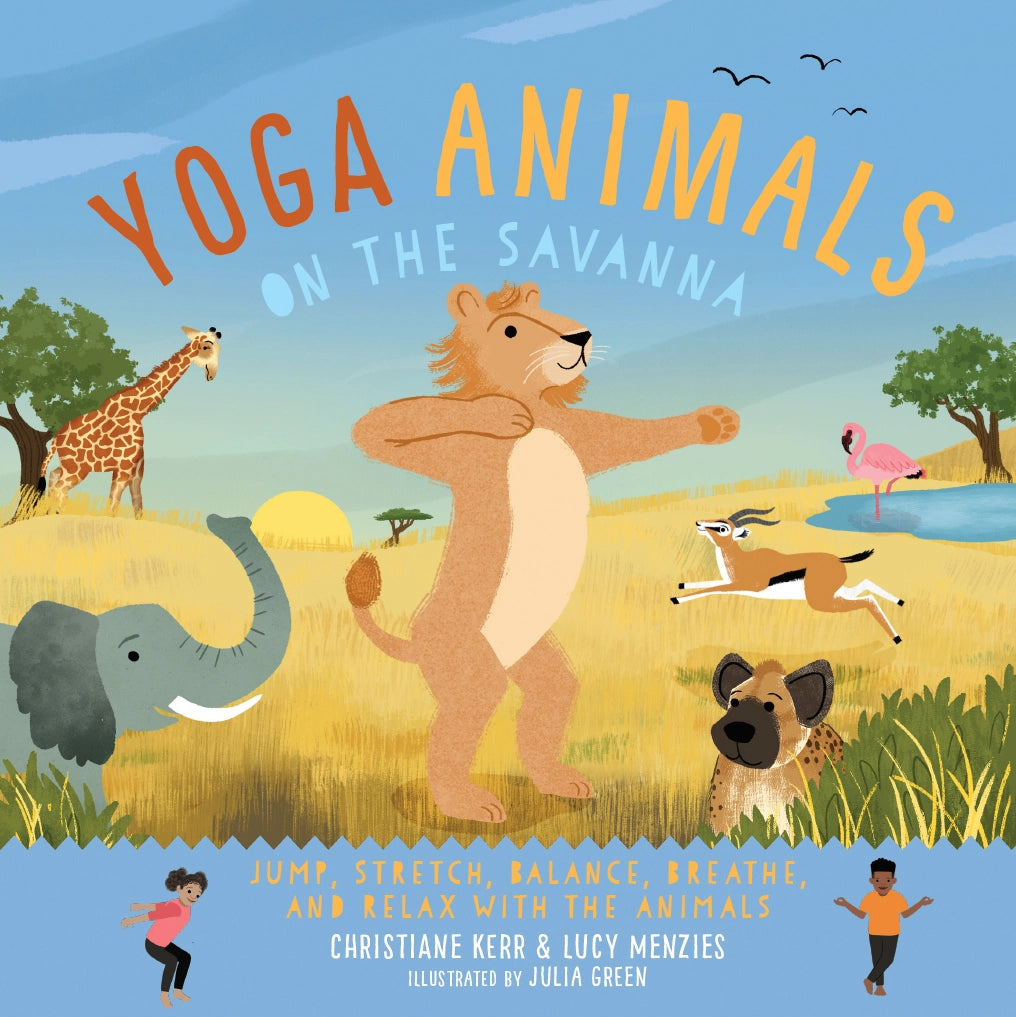 Yoga Animals On the Savanna Book