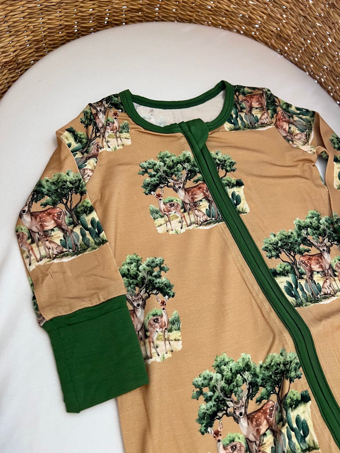Texas Axis Zip Romper