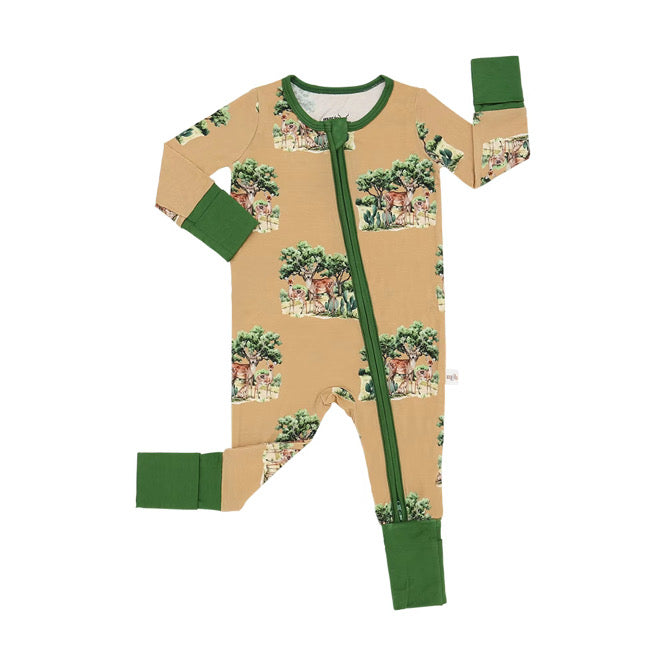 Texas Axis Zip Romper