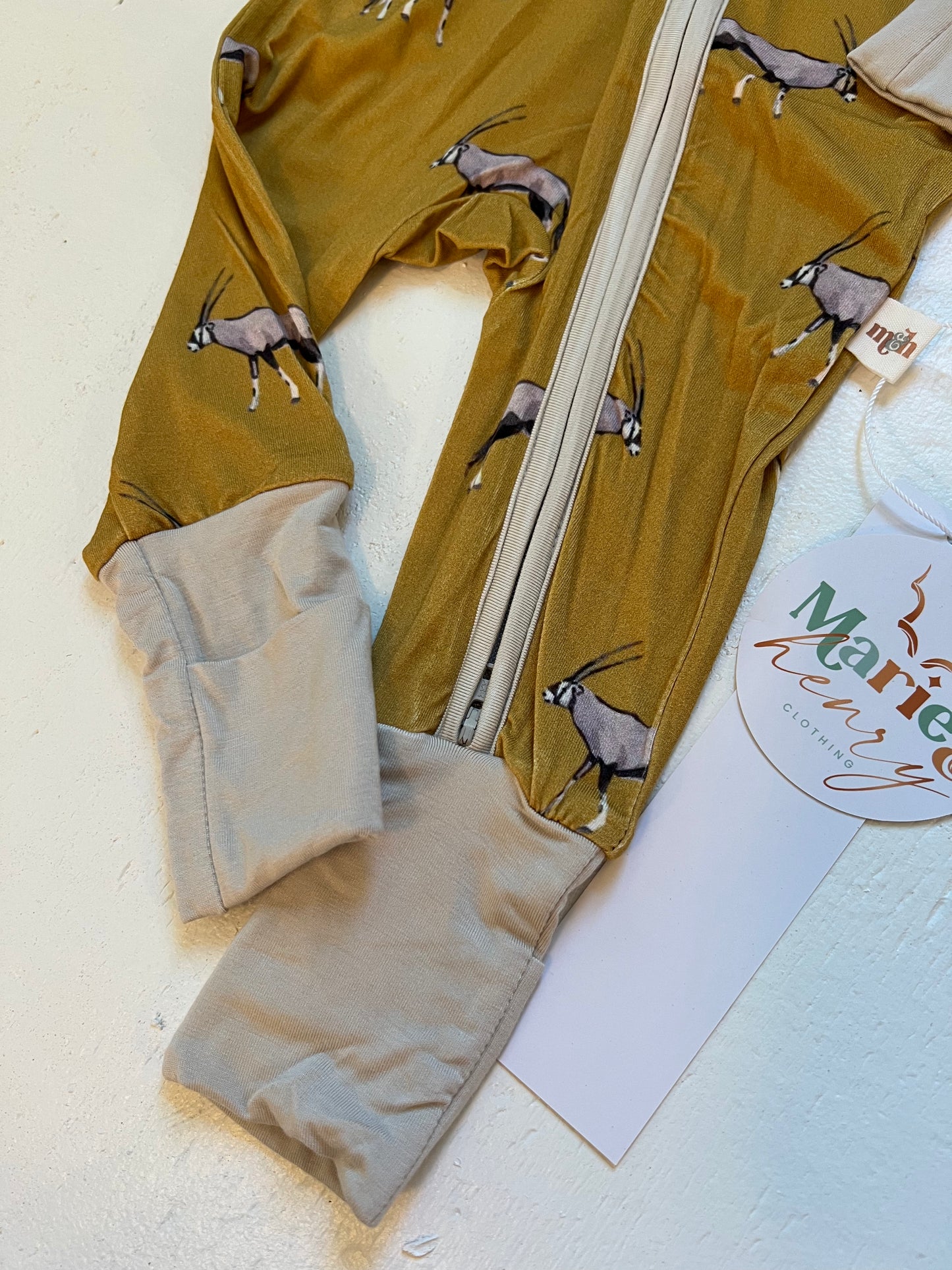 Gemsbok Zip Romper