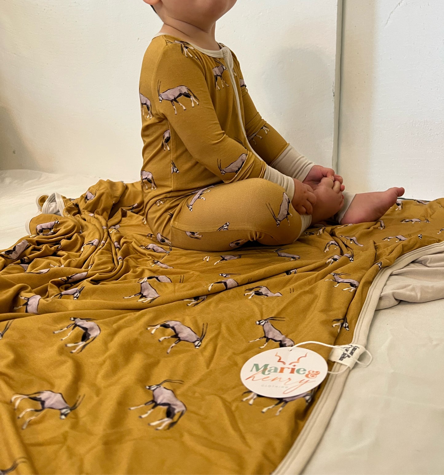 Gemsbok Zip Romper
