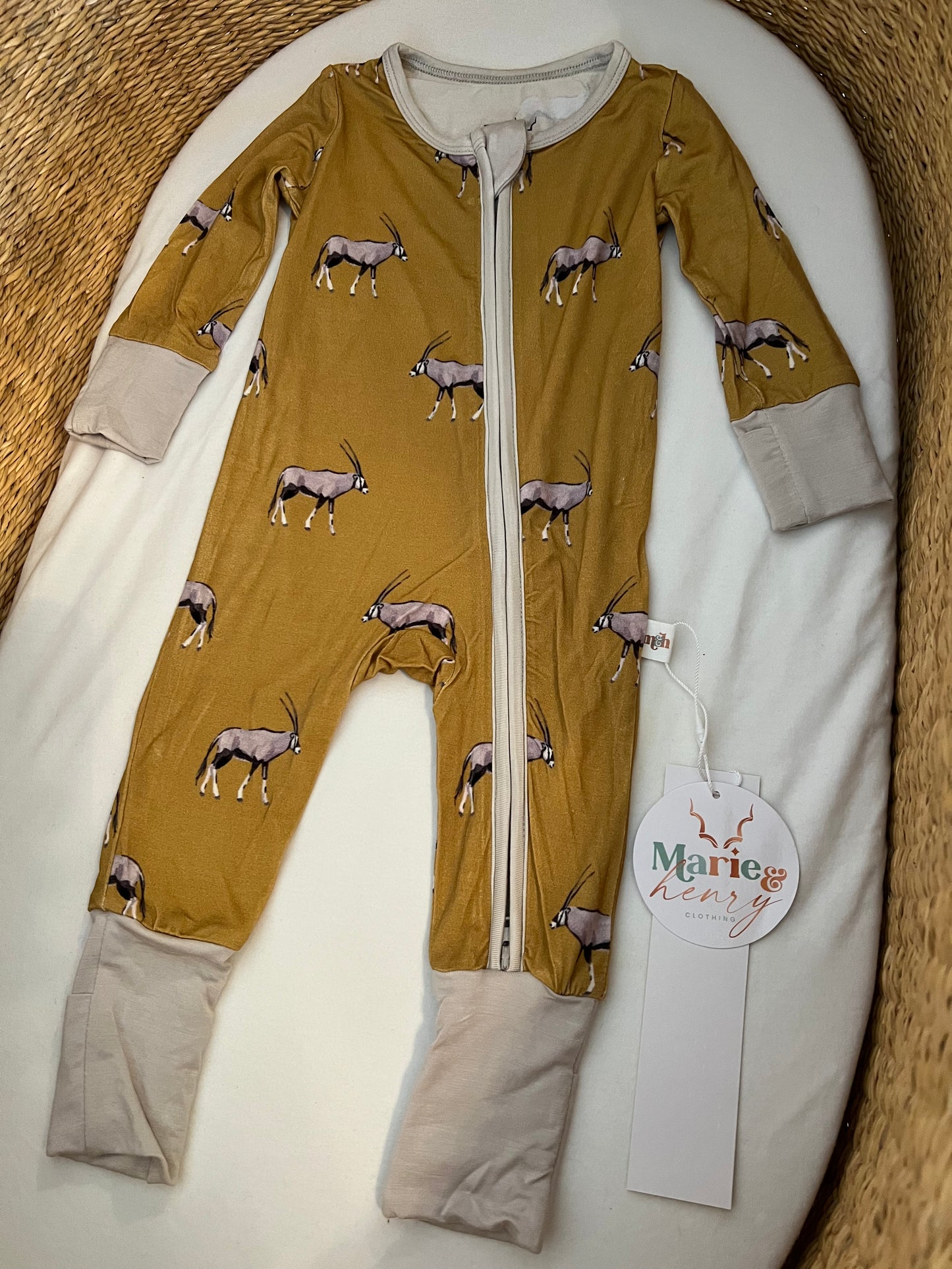 Gemsbok Zip Romper